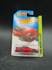 HOT WHEELS WORKSHOP '96 NISSAN 180SX TYPE X RED 205/250. I3