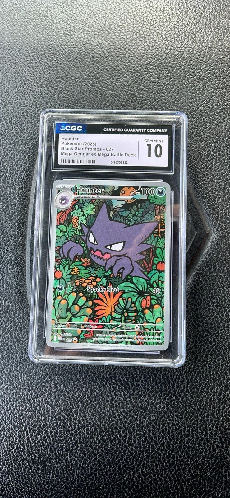 CGC 10 Haunter 027 Me: Mega Evolution Promo English Holo Illustration Rare