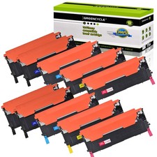 10 Color CLT-406S Toner Fits for Samsung SL-C410 C412W C413w C460W C460FW C463W
