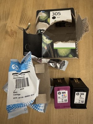 HP 305 Black & Colour Ink Cartridge For DeskJet 2720 Printer, 3YM61AE 3YM60AE | UK HP 305 Black & Colour Ink Cartridge For DeskJet 2720 Printer, 3YM61AE 3YM60AE | UK