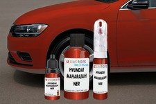 Touch Up Paint For Hyundai Maharajah Red Metallic Ner Kit Pen Brush Scratch Car