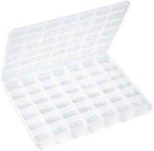 Plastic Bead Organizer Storage Box With Dividers