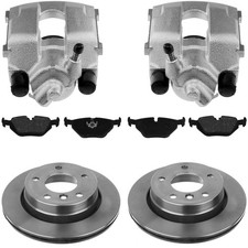2 Bremssattel hinten für BMW 3 E46 Z4 Bremsscheiben Bremsbelag links rechts