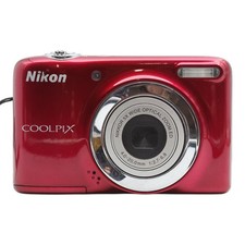 Nikon Coolpix L25 Digitalkamera Kompaktkamera Kamera digital rot