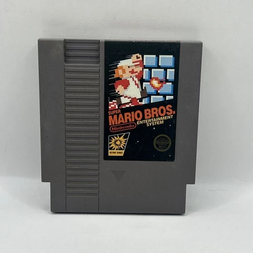 Super Mario Bros. (Nintendo NES, 1985) Game Cartridge Only 5 Screw Authentic