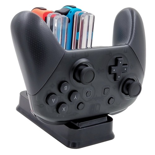 Controller Charger Dock For Nintendo Switch Joy-Con And Pro Controller Charging - Zdjęcie 3 z 5