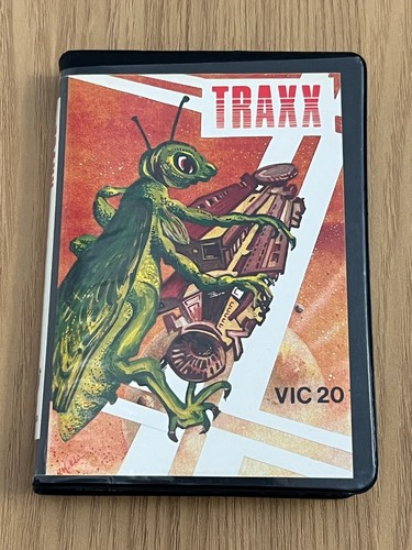 Commodore VIC 20 Llamasoft Traxx Cassette - Working -👽👾Retro Gift Idea👾👽 - Afbeelding 5 van 24