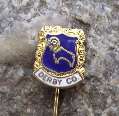 Derby County Iron On Navy Ram Badge Derby County Iron On Navy Ram Badge