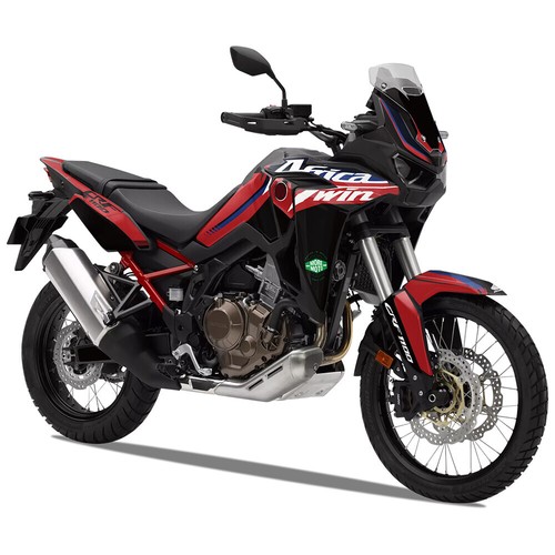 For 2022 Honda CRF1100L Africa Twin Body Fairing Decal Sticker Graphics Kit Red - Picture 5 of 6