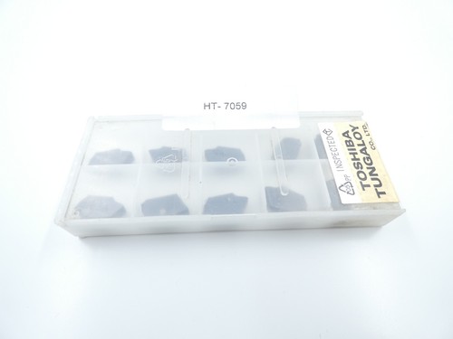 10 inserti Tungaloy ITN4 AH740 IO300 TE09-70702B inutilizzati - Foto 1 di 3