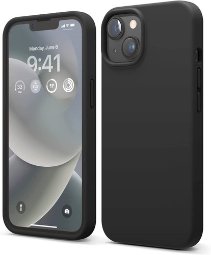 Handyhülle für iPhone XR 14 13 12 11 Pro Max XS X Stoßfest Cover Schwarz/Klar - Bild 7 von 27