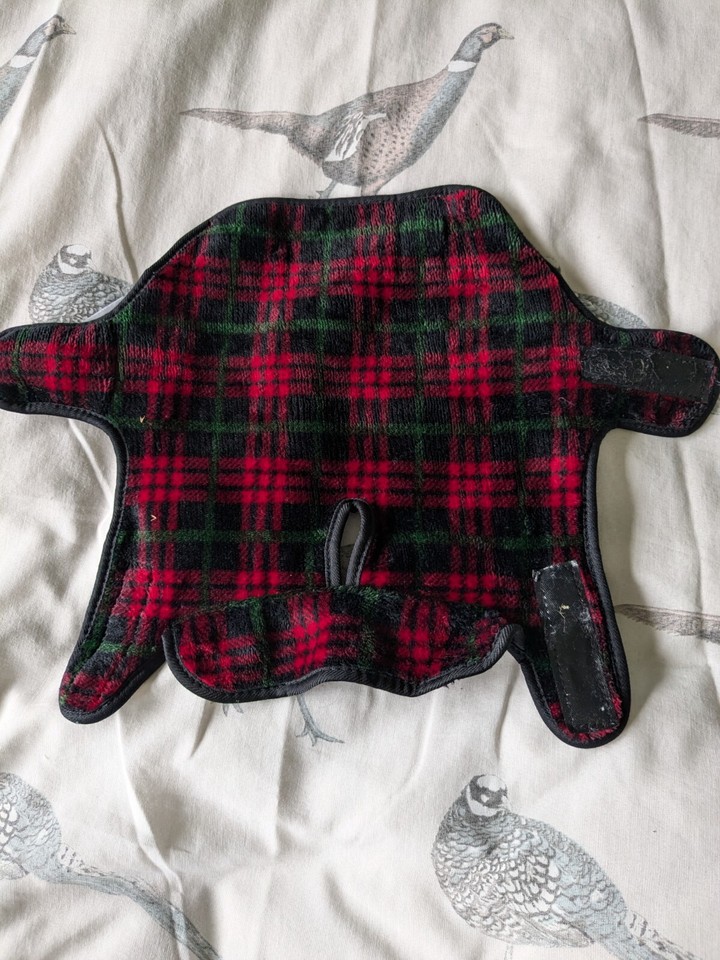 Zoofari Tartan Dog Coat, XS eBay
