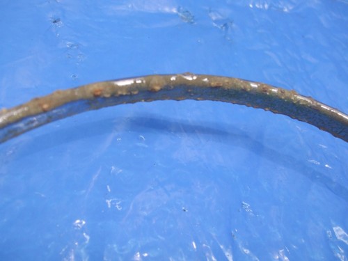 1951 Ford Steering wheel horn ring and trim center parts - Picture 2 of 8