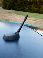 4" inch Short Black Aluminum Antenna Power Rod Mast AM/FM for Chrysler 300 2008