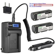 Kastar Battery LCD AC Charger for Fuji NP-80  Fujifilm FinePix 6900Z MX-1700