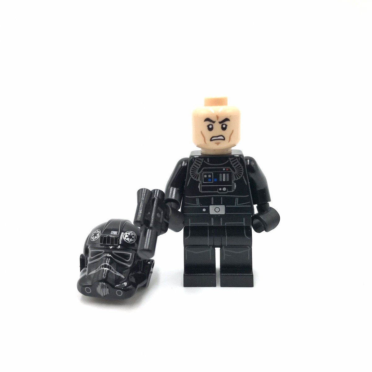 LEGO Tie Fighter Pilot Grimacing minifigure Star Wars 75056 75031