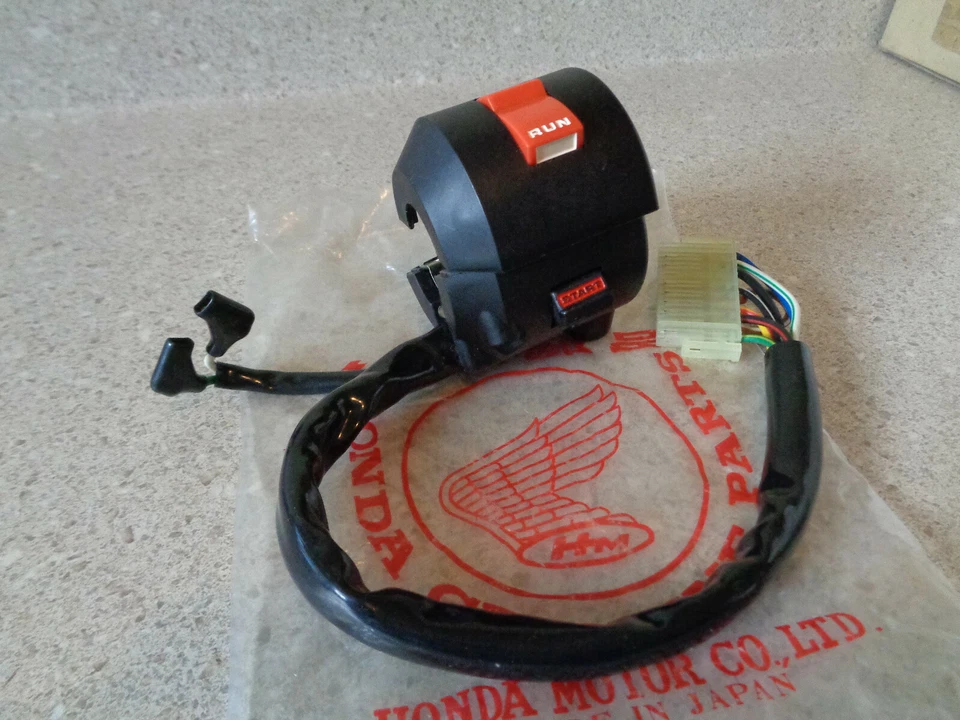 Nuevo interruptor de arranque/parada Honda VTR-250 1988 1989 Interceptor # 35130-KV0-671 Foto 3 de 4