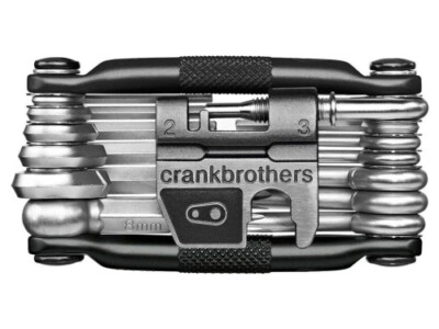crankbrothers Fahrrad Multitool M19/midnight-black, Reparatur, Werkzeug