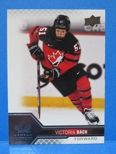 2022 Upper Deck TEAM CANADA WOMEN Card #66, VICTORIA BACH, High Grade