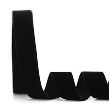 Black Velvet Ribbon 1-1/2 inch x 20 Yards Gift Wrapping Christmas Wedding
