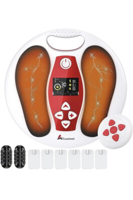 Lsnisni EMS Fußmassagegerät, Gesundheits- und Physiotherapiegerät.