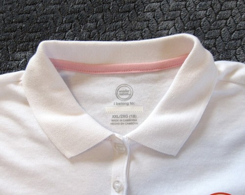 Wonder Nation Girls Short Sleeve School Uniform Shirt Size XXL (18) White - Picture 2 of 5