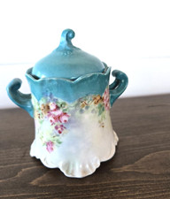VINTAGE ELITE L FRANCE FLORA CANISTER APPROX 3.5