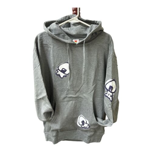 OMOCAT Omori Gray hooded sweatshirt Free Shipping - Picture 3 of 8