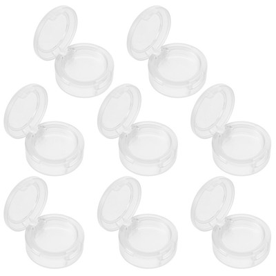  8 Pcs Make-up-Pinsel Leere Lidschattenbox Lidschatten-Organizer Lidschatten-Kit