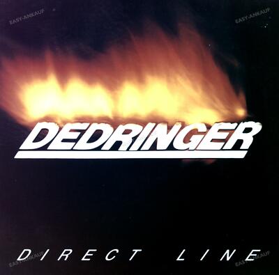 Dedringer - Direct Line GER LP 1981 (VG/VG) .