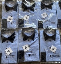 Shirts Boys Teen Formal Dress Shirt Blue Long Sleeves Different Sizes Available