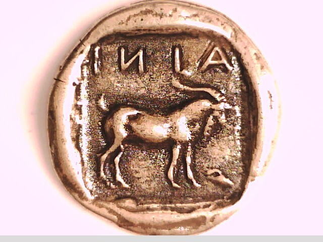 Griechenland Griechisch Makedonien Thrakien Ainos Tetradrachme Münze Olympischer Gott Hermes Ziege