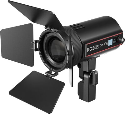 SmallRig RC 30B Bi-Color LED Fresnel Light 30W LED Video Light 4279