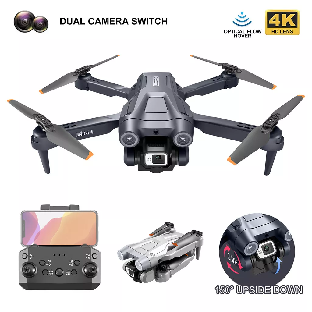LSRC MINI4 4K Foldable Drone Dual Lens Aerial Remote Control