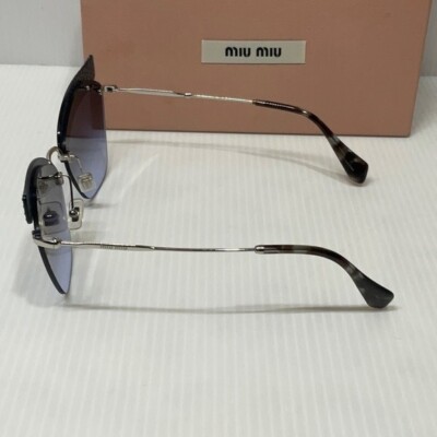 Miu Miu woman’s sunglasses smu 56T butterfly purple lenses Miu Miu woman main image 3