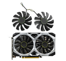 Pair Fans Cooler Fan For MSI GeForce GTX 1660 1660Ti RTX2060 HA9010H12F-Z 85mm