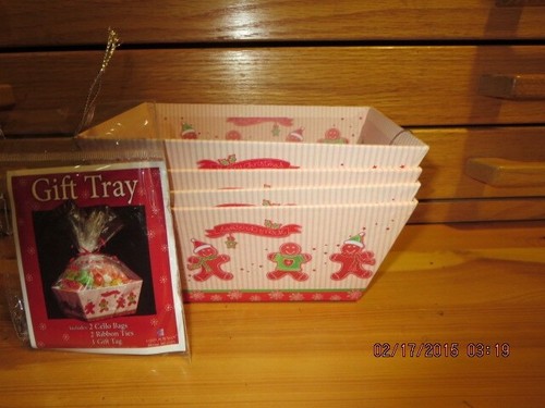 SET OF 4 LINDY BOWMAN CARDBOARD GIFT TRAYS--LOAF PANS-#R11-6 - Picture 4 of 24