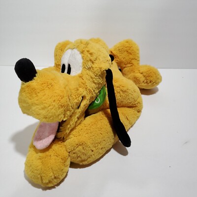 Disney Store Pluto Soft Plush 16'' Stuffed Animal Genuine Exclusive