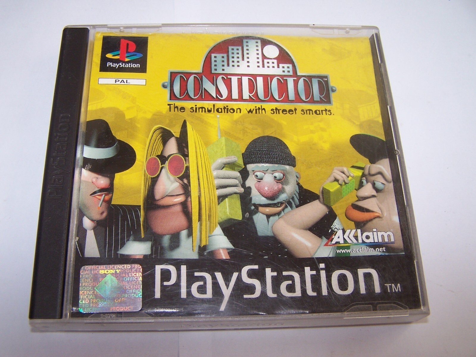 CONSTRUCTOR  - SLES 00927 - VF - PS1 - COMPLET - CD TBE