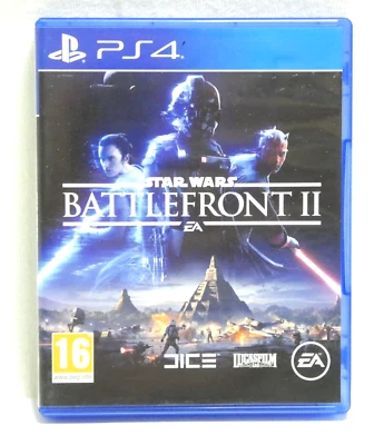 STAR WARS BATTLEFRONT II JEU CONSOLE PS4 PLAYSTATION 4 FRA COMPLET AVEC NOTICE - Photo 1/3