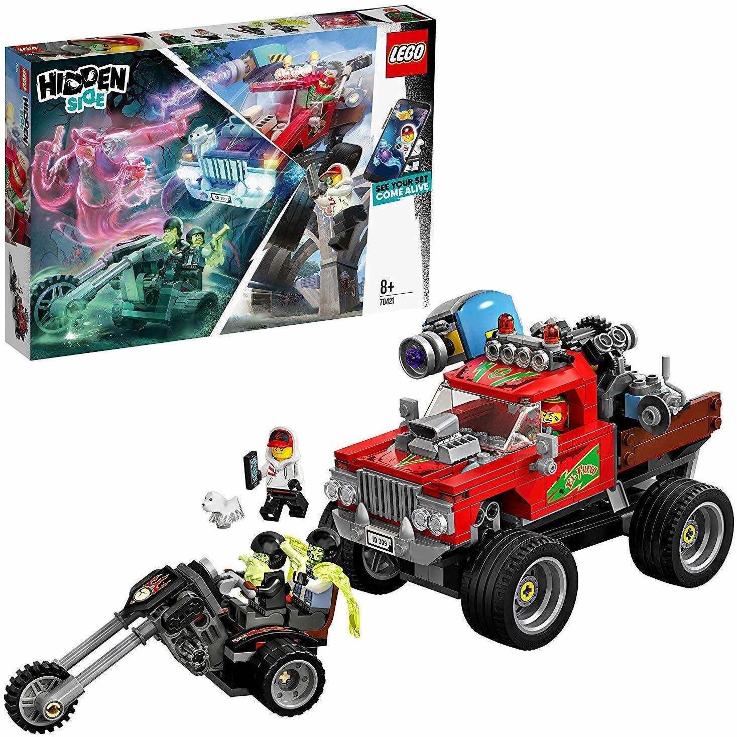 LEGO 70421 HIDDEN SIDE - LO STUNT TRUCK DI EL FUEGO