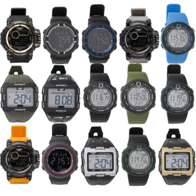 LEANDRO LIDO Sterpeto Genua Vescia Rimini Vernazza Herren Damen Sport Uhr neu