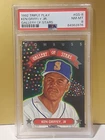1992 KEN GRIFFEY JR DONRUSS TRIPLE PLAY GS-8 GALLERY OF STARS  PSA 8 NM-MT COND
