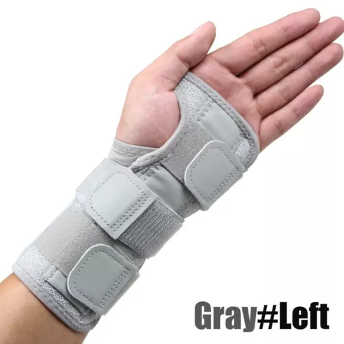 Handgelenk Handbandage Unterstützung Karpaltunnel Verstauchung Arthritis Fitnessstudio Schiene rechts/links - Bild 15 von 20