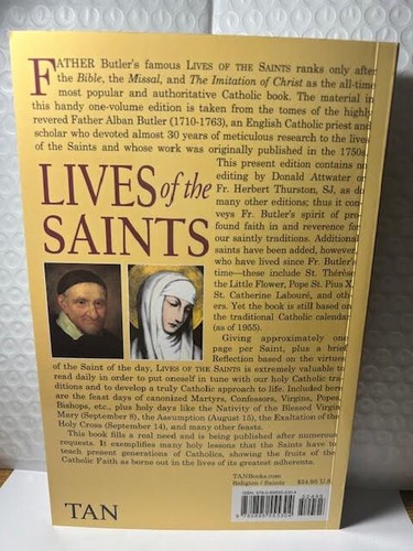 Lives of the Saints For Every Day in the Year (NEW) Beautiful Book ...