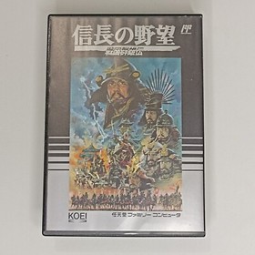 Nobunaga's Ambition Sengoku Gunyuden Nintendo Famicom Japanese FC Complete