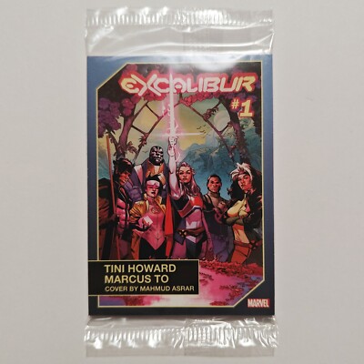Excalibur #1 Marvel 7 Trading Card Promo Pack Tini Howard - NEW SEALED