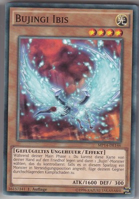 YU-GI-OH Bujingi Ibis Common deutsch MP14-DE146