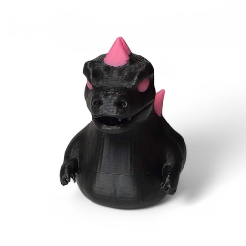 Duckzilla Monster Duck – 3D-Printed Kaiju Duck with Spikes & Fierce Roar - 第 9/11 張圖片