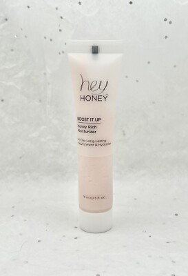 Hey Honey BOOST IT UP Honey Rich Moisturizer .5oz/15ml Travel Size